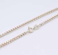 925 Sterling Silver Box Chain Necklace