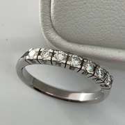 BRAND NEW 18K GOLD AND DIAMOND BAND