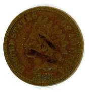 1880 Indian Head Cent