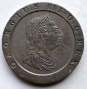 1797 Cartwheel English Two Pence