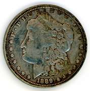 1889-O Morgan Silver Dollar