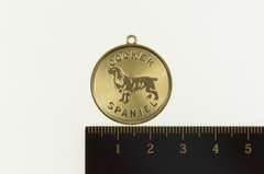 14K Yellow Gold Cocker Spaniel Dog Breed Animal Lover Charm/Pendant