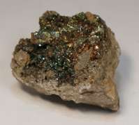 Gorgeous color! 340ct Pyrite in matrix