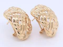 Wonderful Yellow gold Earrings