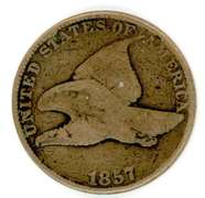 1857 Flying Eagle Cent
