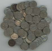 Nice bagful of 200 assorted Full Date Buffalo Nickels