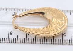 Favorite Yellow Gold Greek Key Earrings