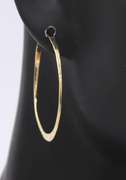 Beautiful Yellow Gold Hoop Earrings