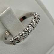 BRAND NEW 18K GOLD AND DIAMOND BAND