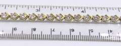 Group Lot of 3 Vintage Sterling Silver Cubic Zirconia Bracelets