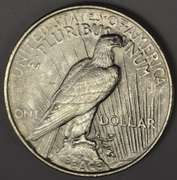 1923 Silver Peace Dollar Uncirculated