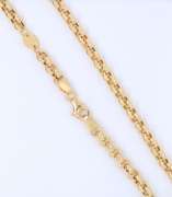 Chic 18kt Yellow Gold Fancy Link Chain Necklace