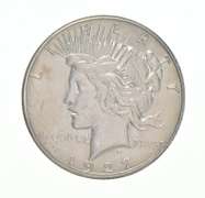1927-S Peace Silver Dollar