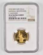 PF67 UCAM 1976 SWO-52ID National Bicentennial - 23mm - F. Gasparro NGC