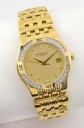 Ritzy Wittnauer Men's Quartz Watch with Diamonds