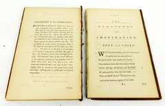 1769 The Pleasures of Imagination Antique Poetry Book