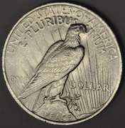 1923 Silver Peace Dollar Uncirculated