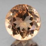 Lavish 2.49ct 8mm Imperial Topaz solitaire
