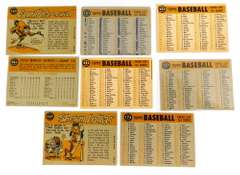 Nice Lot of 8 Topps 1960 Baseball Cards
