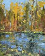 Crystal Lake Original Art by Nancy Fine