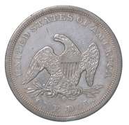 1860-O Seated Liberty Dollar