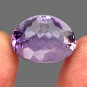 Halo flashing 22.88ct real unheated Amethyst