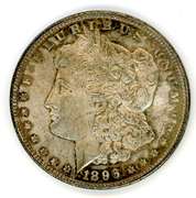 Uncirculated 1896 Morgan Silver Dollar