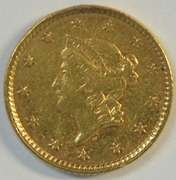 Decent-looking 1853 US Type One $1 Gold Piece