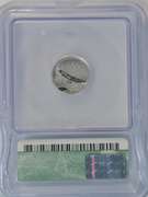 Near Flawless 2001 pure Platinum $10 Eagle. ICG MS69