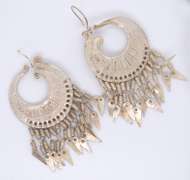 Vintage 925 Sterling Silver Dangle Earrings