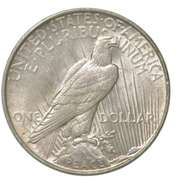 1927-D Peace Silver Dollar