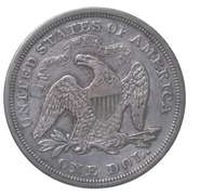 1871 Seated Liberty Dollar