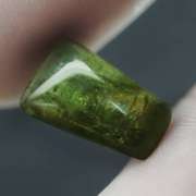 Unique 3.70ct untreated Nigerian Tourmaline cabochon
