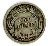 1906 Barber Dime