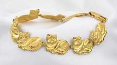 Fun Cat Link Bracelet
