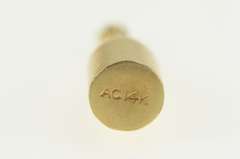 14K Yellow Gold 3D Wine Bottle Sommelier Vino Charm/Pendant
