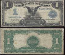 $1 1899 SC "Black Eagle" Circulated