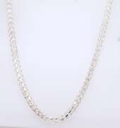 925 Sterling Silver Wheat Silver Chain Necklace