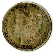 1899-O Morgan Silver Dollar