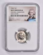 Mint Error MS66 1944-P Jefferson Nickel OBV Lamination NGC