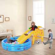 5 In 1 Children Slide Basketball Rack