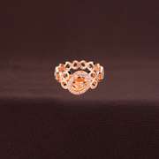 Cosmo Style Ring in Pink Rose gold
