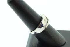 MENS 14K WHITE GOLD DIAMOND BAND