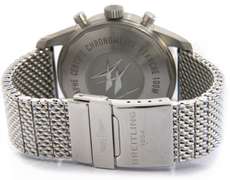 Breitling Transocean Chronograph Unitime, 46mm Steel W/Box