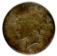 1925 Peace Silver Dollar