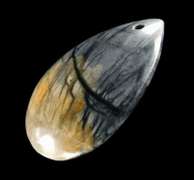Gorgeous 33.24ct Picasso Jasper pendant