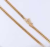Majestic 18kt Curb Link Chain Necklace