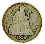 1883 Liberty Seated Dime