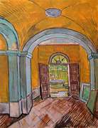 Vincent Van Gogh, The Vestivule of St. Paul's Hospital