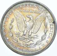1886 Morgan Silver Dollar - Toned
